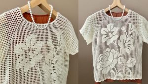 Crochet Lace Blouse Pattern 1