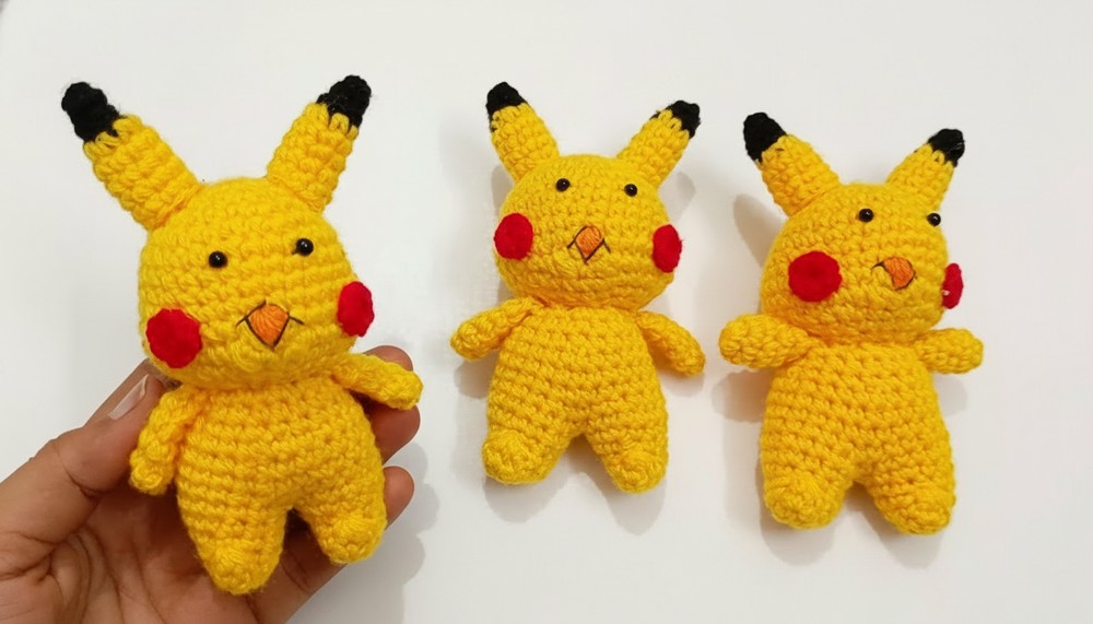 Crochet Pikachu Pattern 1