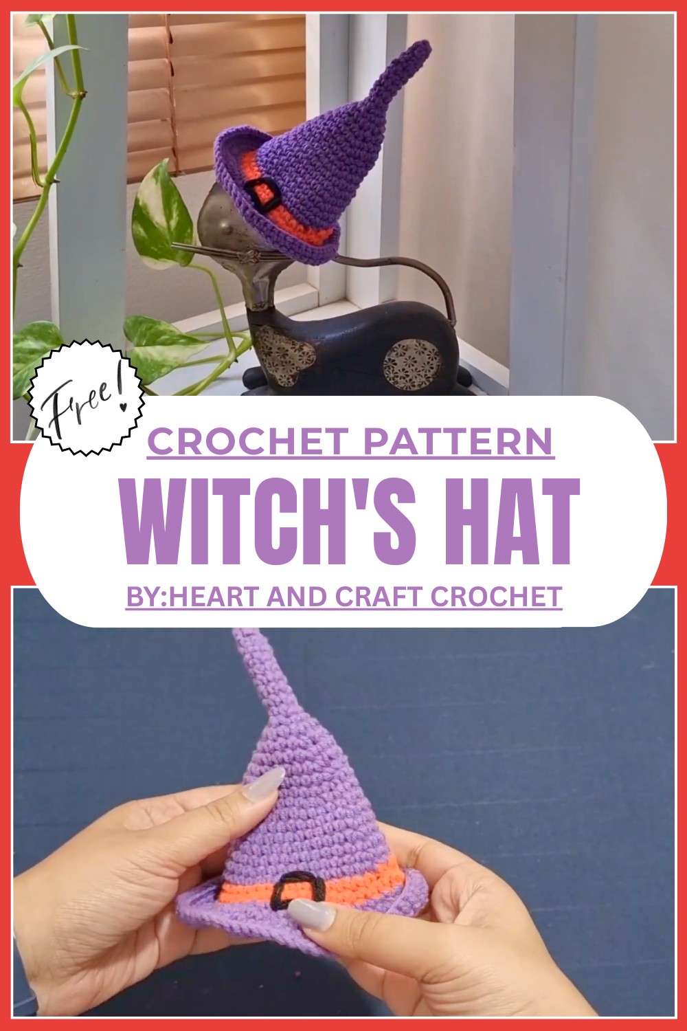 Crochet Witch's Hat Pattern