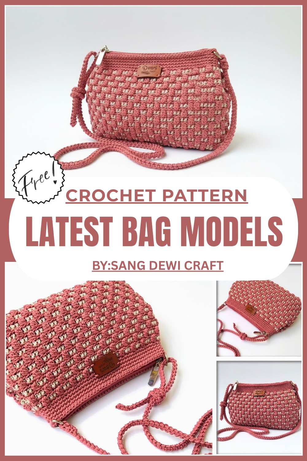 Latest Crochet Bag Models & Pattern
