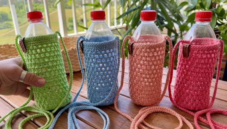 Crochet Bottle Holder Pattern 1