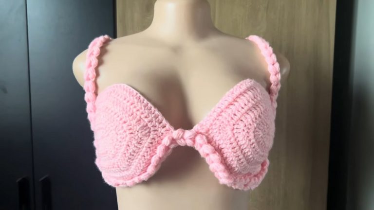 Crochet Braided Bikini Top Pattern 1