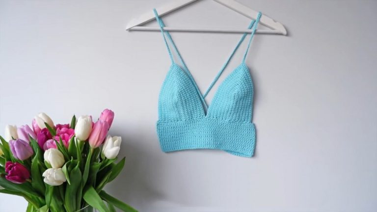 Crochet Bralette Top Pattern 1