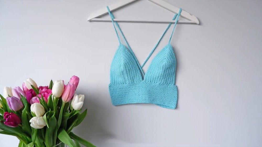 Crochet Bralette Top Pattern 1