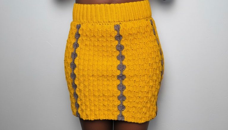 Crochet Mini Skirt Tutorial 1