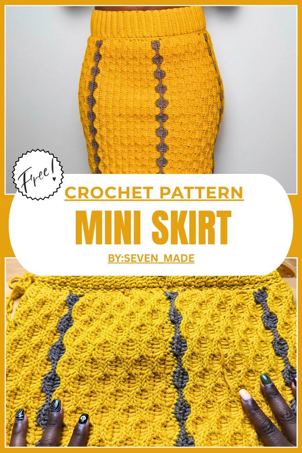 Crochet Mini Skirt Tutorial