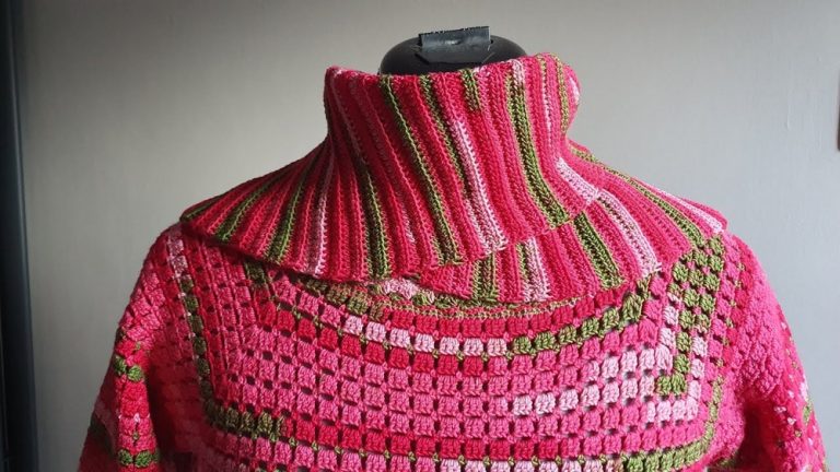 Crochet Neck Warmer Pattern 1