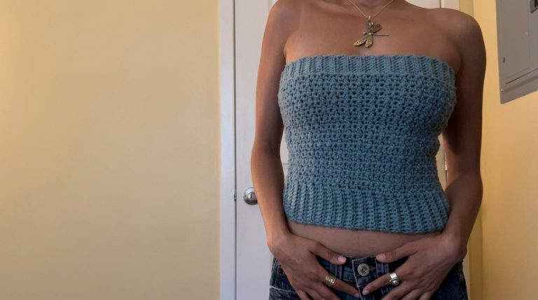 Crochet Summer Tube Top Pattern 1