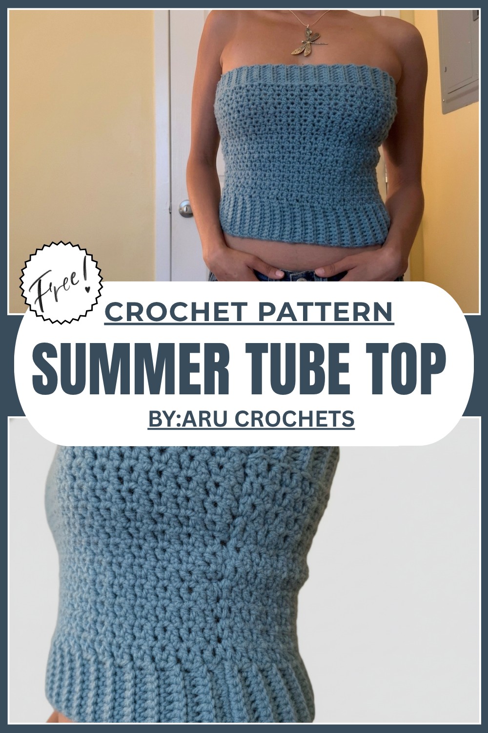 Crochet Summer Tube Top Pattern