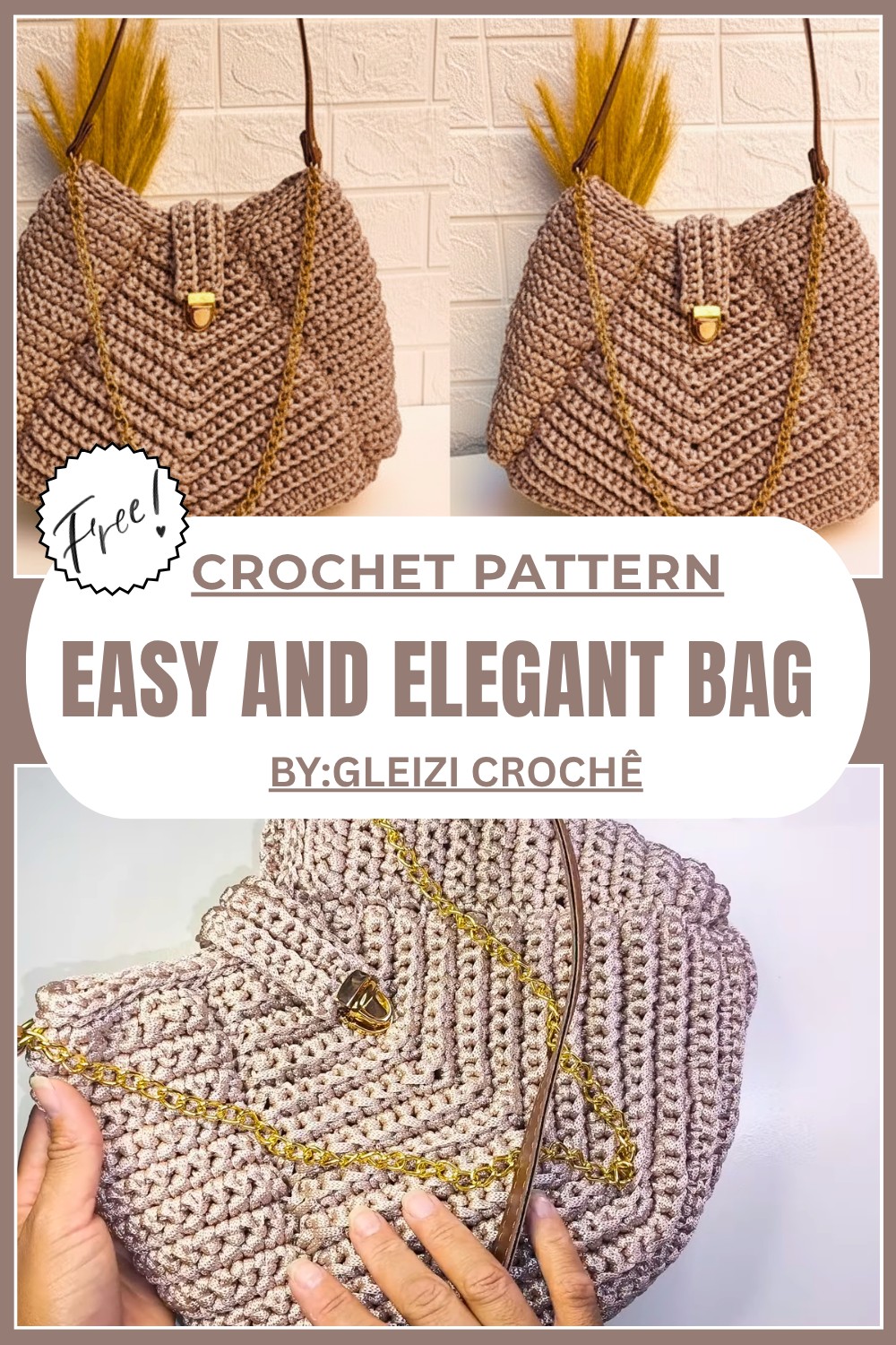 Easy and Elegant Crochet Bag