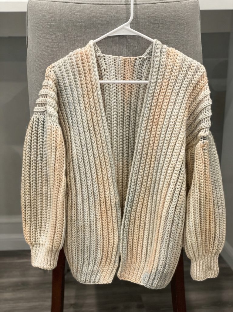 Cozy Free Crochet Cardigan Pattern