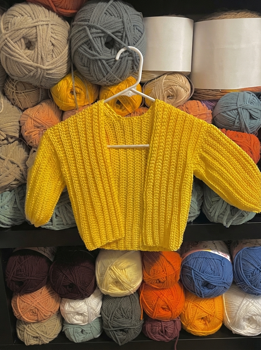 Free Crochet Baby Cardigan Pattern
