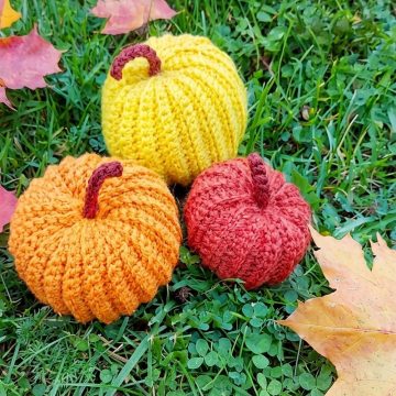 5 Crochet Pumpkin Tutorials 1