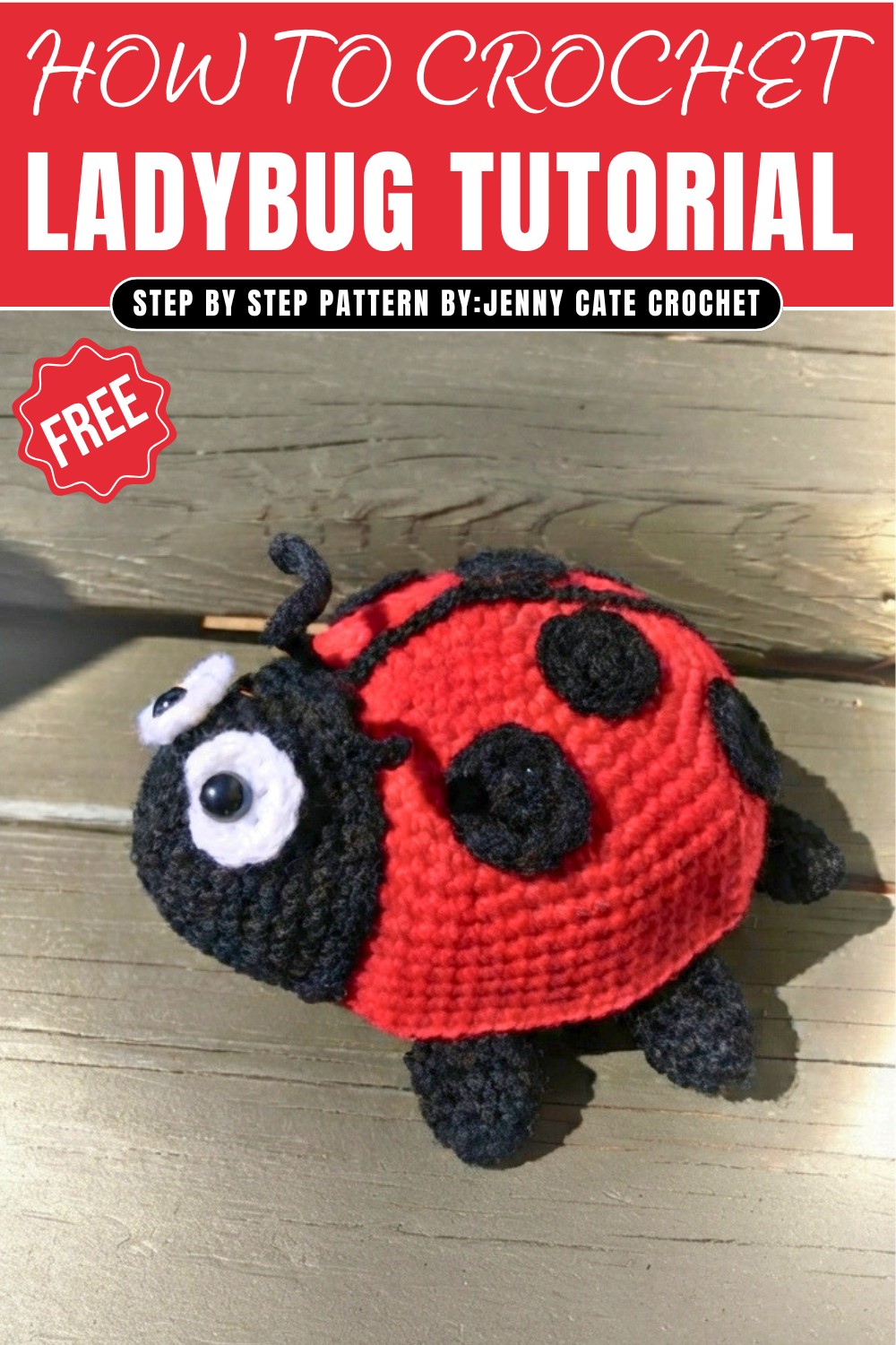 Crochet Ladybug Tutorial