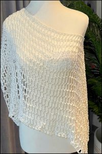 Unique Crochet Poncho Free Pattern 3