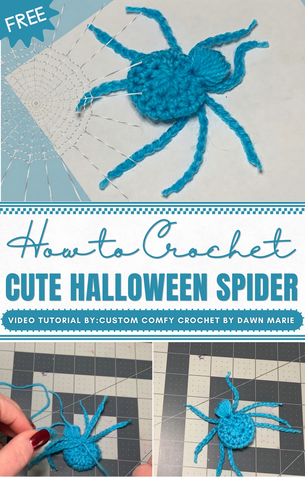 Coolest Halloween Spider Pattern