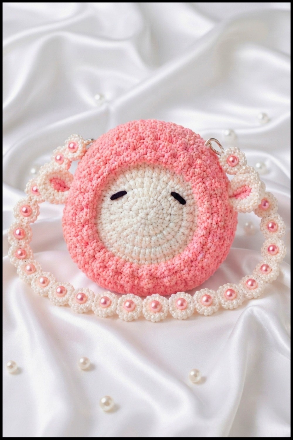 Cute Crochet Sheep Purse Tutorial Step By Step Pattern 3