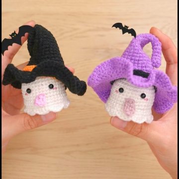 Crochet Halloween Ghost Pattern
