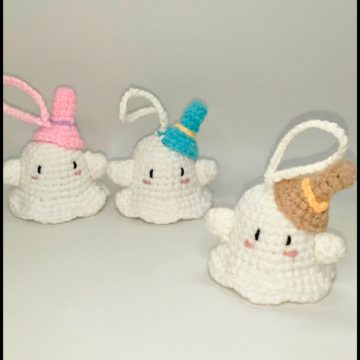 Crochet Halloween Ghost Pattern