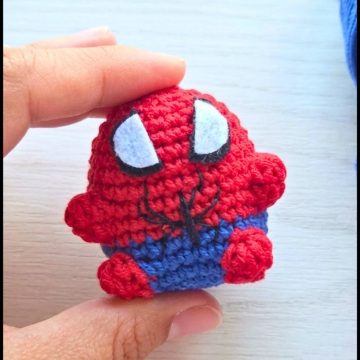 Crochet Spider-Man Amigurumi Pattern